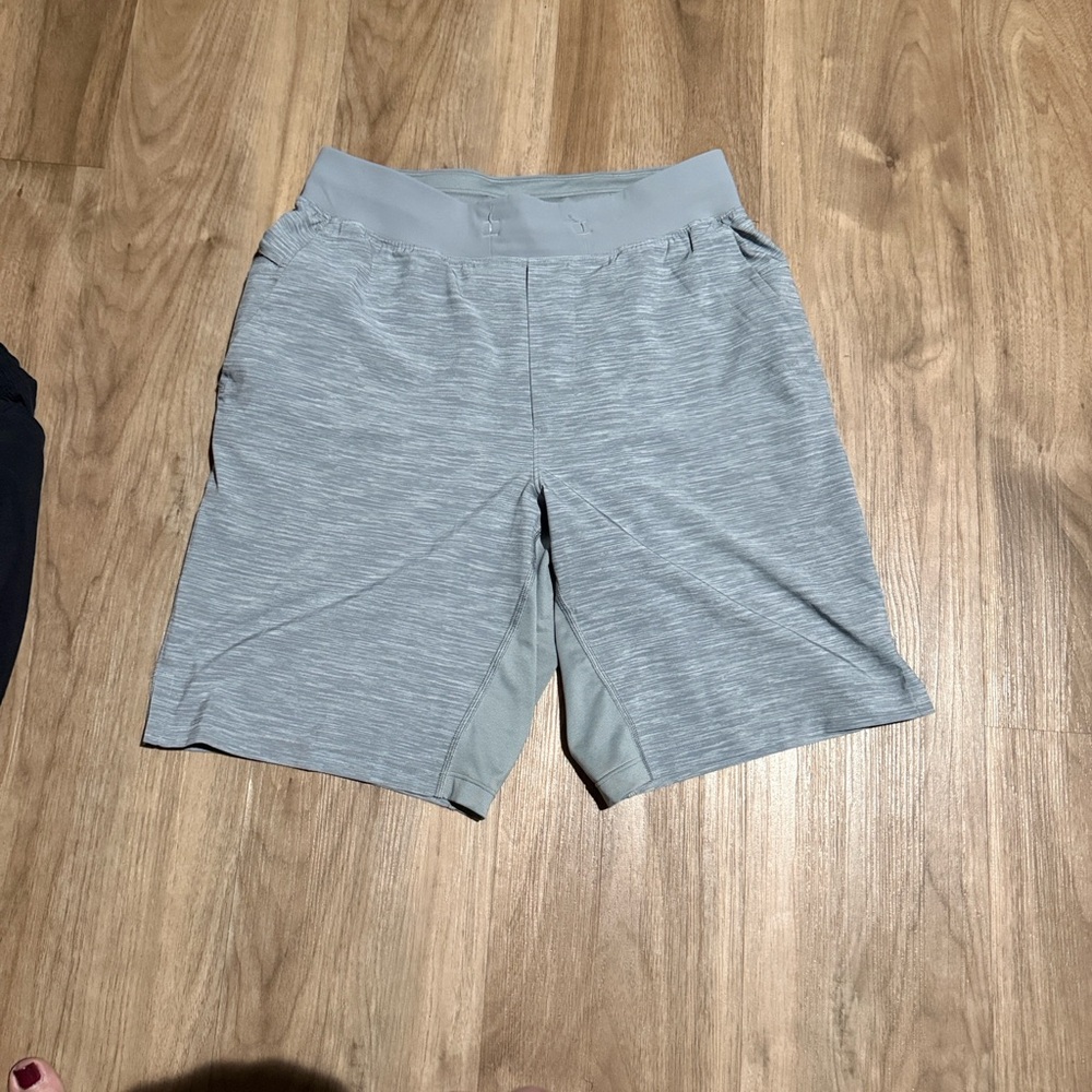 Lululemon Athletica Light Gray Athletic Shorts